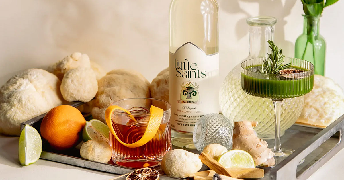 Little Saints large format mezcal alternative St. Ember