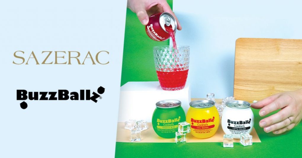 Sazerac Selects Reyes Beverage Group to Sell BuzzBallz in 4 States