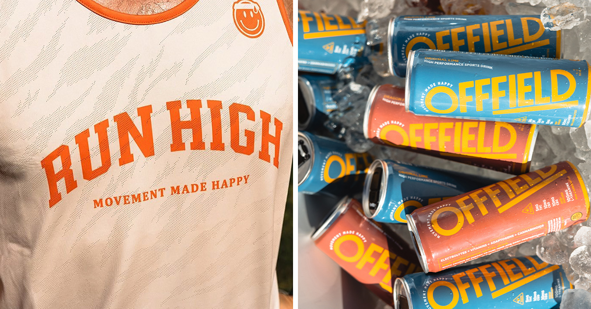 Offfield's approach to THC and CBD sports drinks is to build education among curious consumers