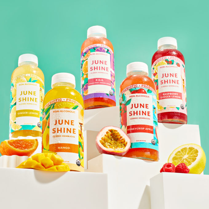 JuneShine Adds Non-Alcoholic Kombucha to Portfolio