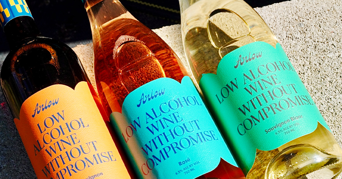 Arlow is the new line of low-alcohol wines produced by NA wine maker Surely