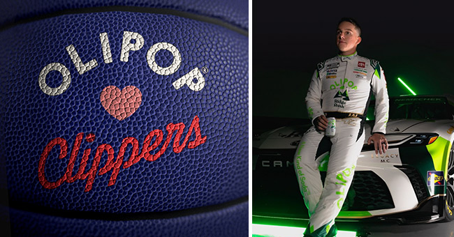 Olipop has been lining up a number of sponsorship deals that span professional sports