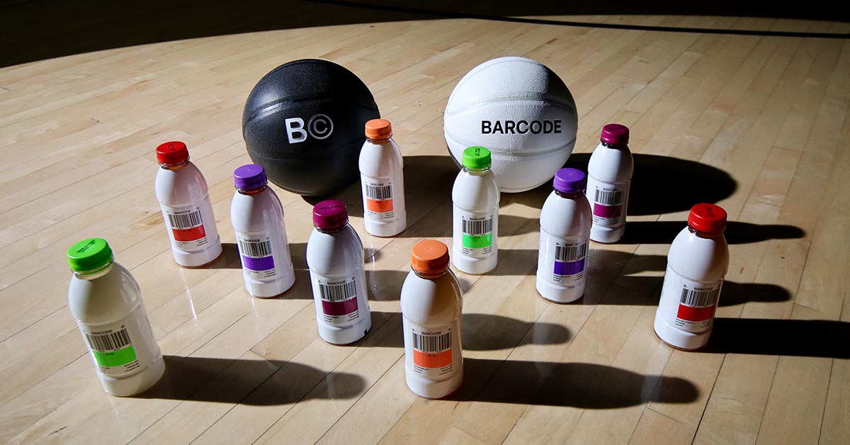 Barcode is taking a similar strategy by going after the sports drink market partnering with the Brooklyn Nets, the San Antonion Spurs and the Miami Heat