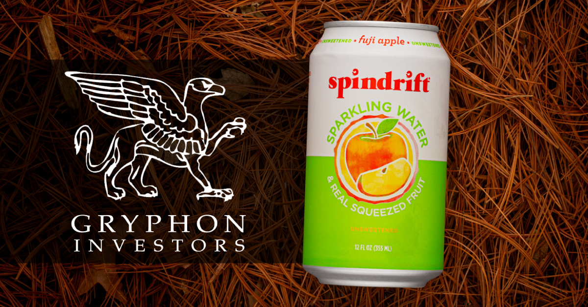 Spindrift Beverage Company has reached an agreement for San Francisco-based private investment group Gryphon Investors to acquire a majority stake in the sparkling water brand