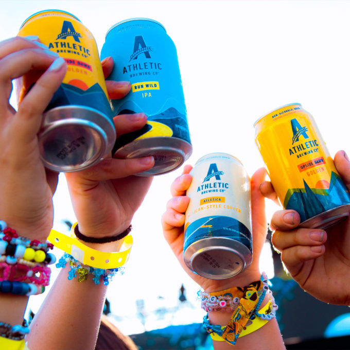 Athletic Brewing to Be Available in More than 100 Live Nation Venues & 4 Festivals