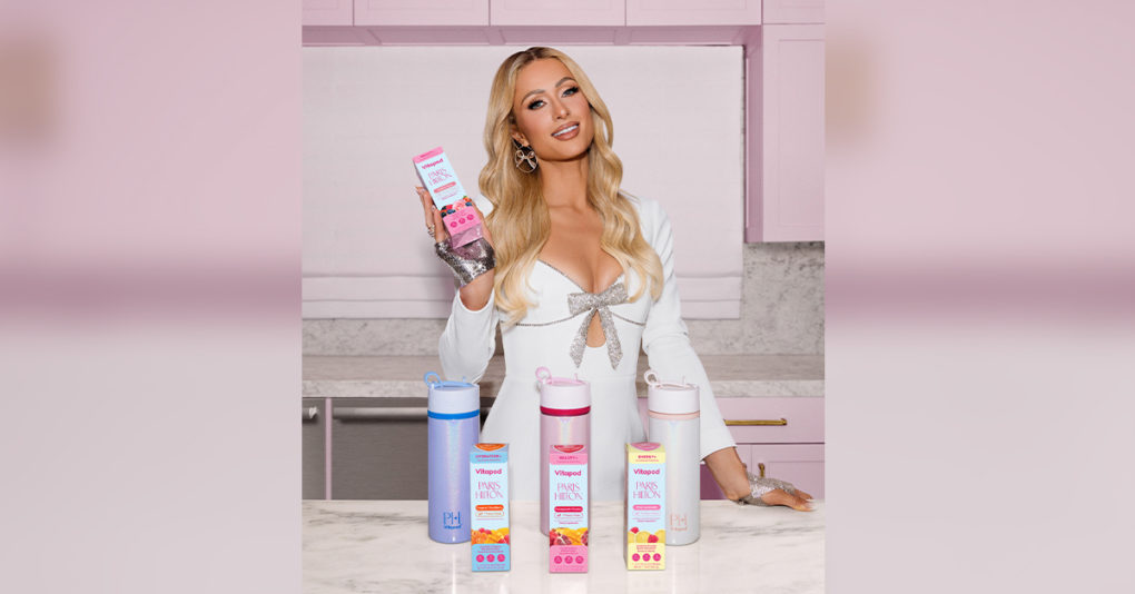 Paris Hilton partners with Vitapod