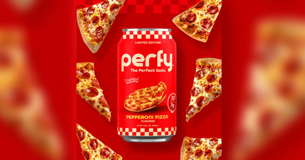 Perfy Pepperoni Pizza soda