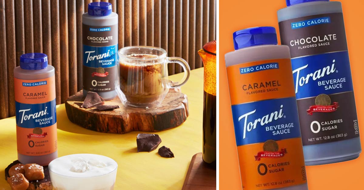 Chocolate and Caramel beverage sauces