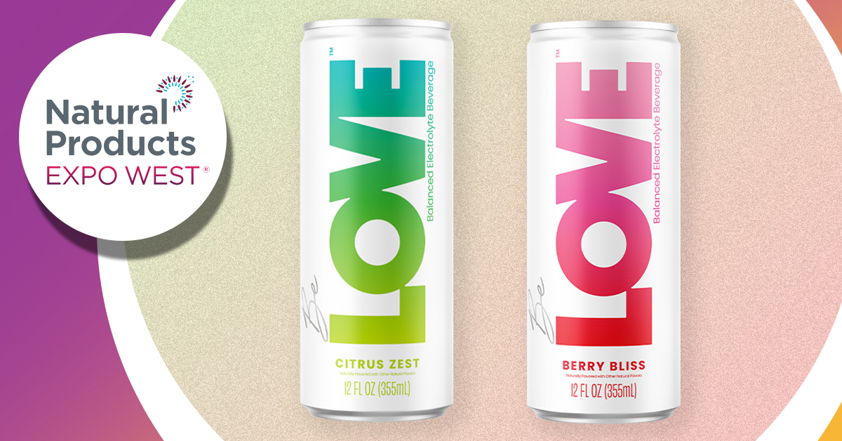 Love was in the air at Expo West, in the guise of a new electrolyte drink from Vital Proteins founder Kurt Seidensticker.