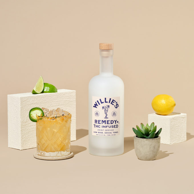 JuneShine and Willie Nelson’s Social Tonic Duet: Willie’s Remedy+