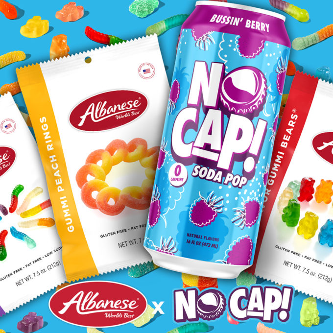 Sweet Deal: No Cap! Partners With Candy Maker Albanese