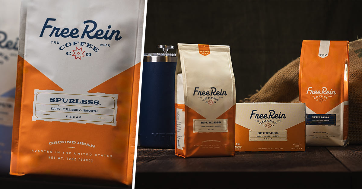 Spurless is Free Rein Coffee's decaf blend