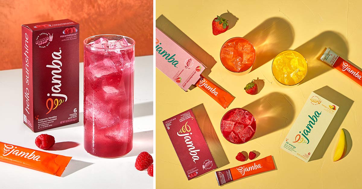 Jel Sert x Jamba Juice collab