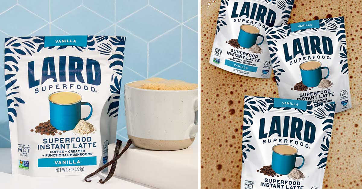 Laird's newest addition to its Instant Latte line, Vanilla