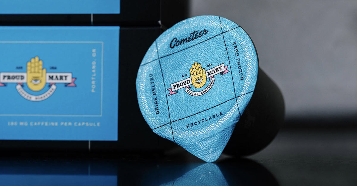 flash-frozen coffee Cometeer has collaborated with Australian roaster Proud Mary