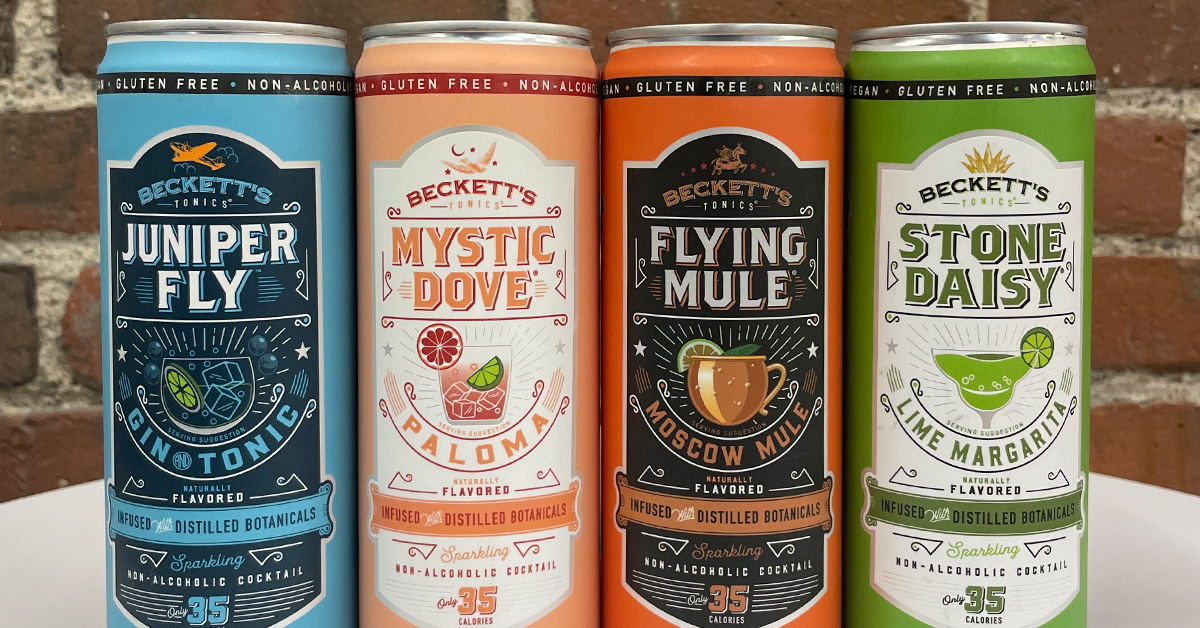 Beckett’s a brand focused on recreating the adult drinking experience without the alcohol.