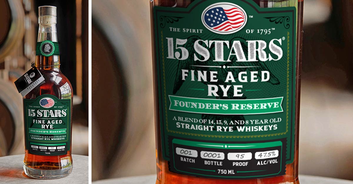 15 Stars aged rye