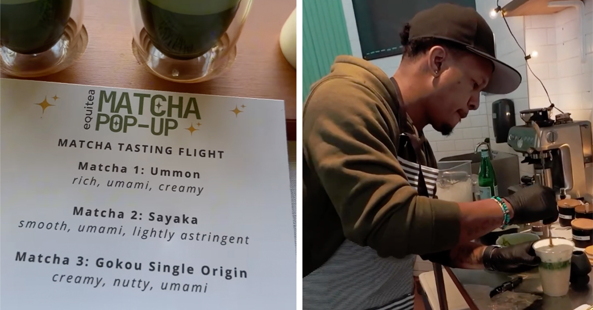 House 28 Matcha is Equitea's pop-up café concept that is now moving to a permanent location