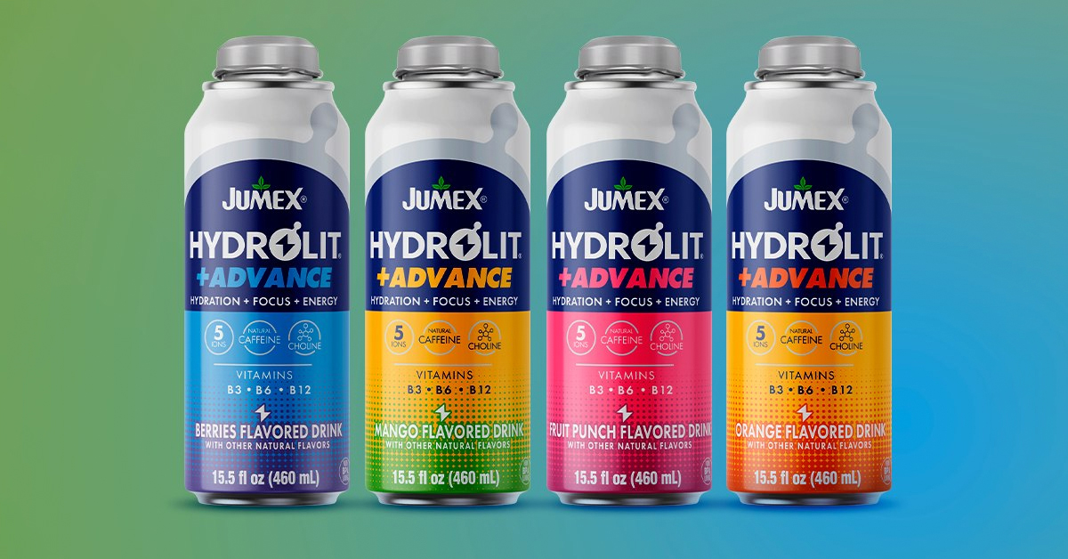 Jumex Jumex Hydrolit +Advance Fruit Punch Flavored Drink 12/15.5 fl oz — product image