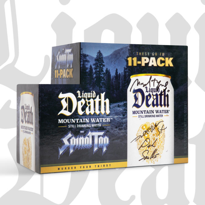 Liquid Death Goes To Eleven With Spinal Tap Ad, Pro Sports Investors