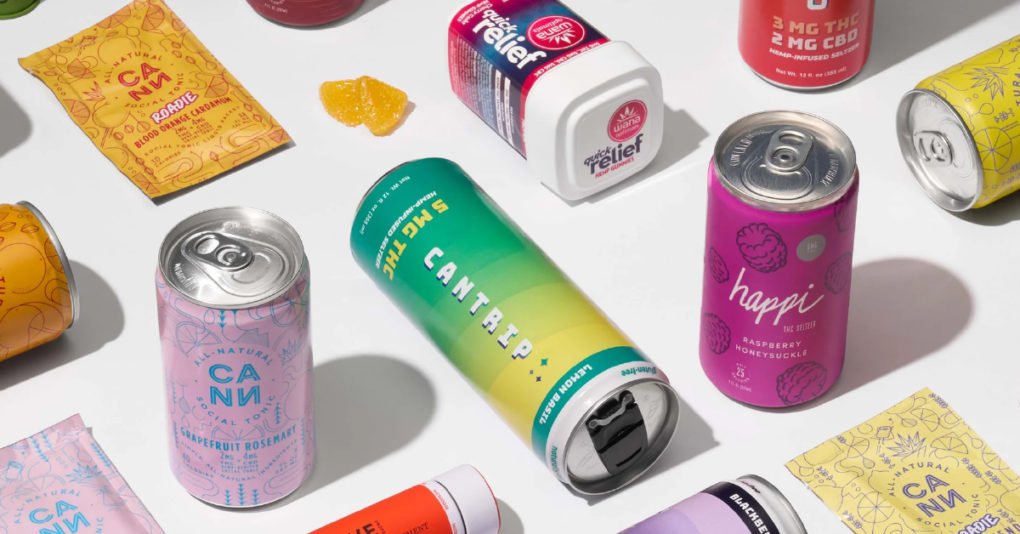 Edibles,com; Cann; Cantrip; Happi; Hemp THC Beverages