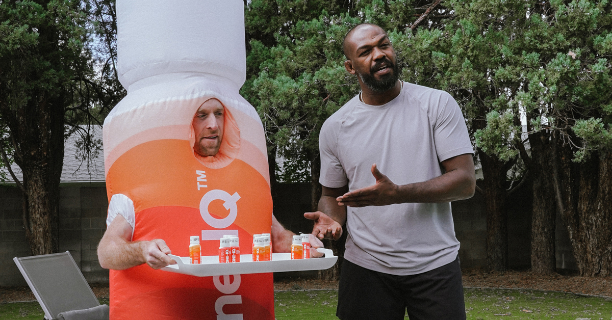 Ketone-IQ founder Michael Brandt with new investor former MMA fighter Jon Jones