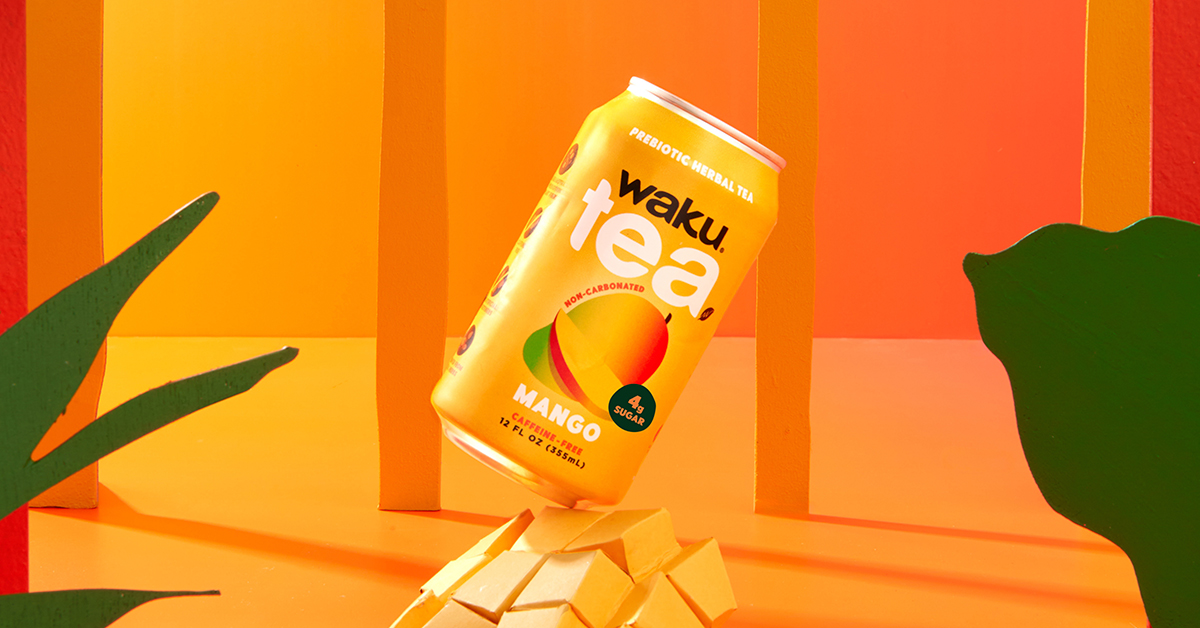 Waku Tea's new Mango flavor.