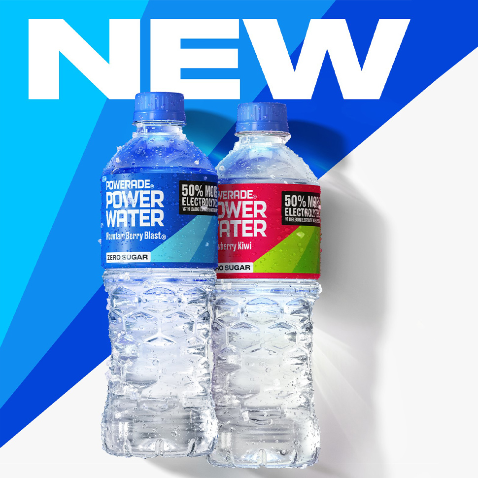 Powerade Launches Enhanced Water As First Innovation In Five Years