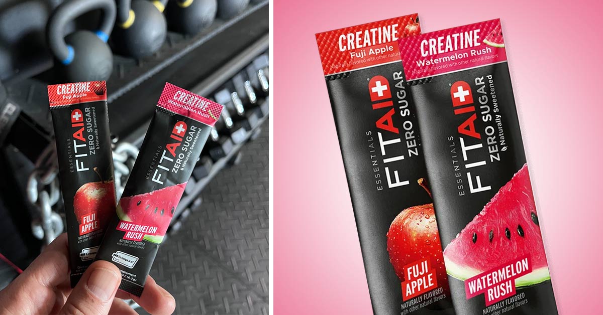 FITAID creatine stick packs