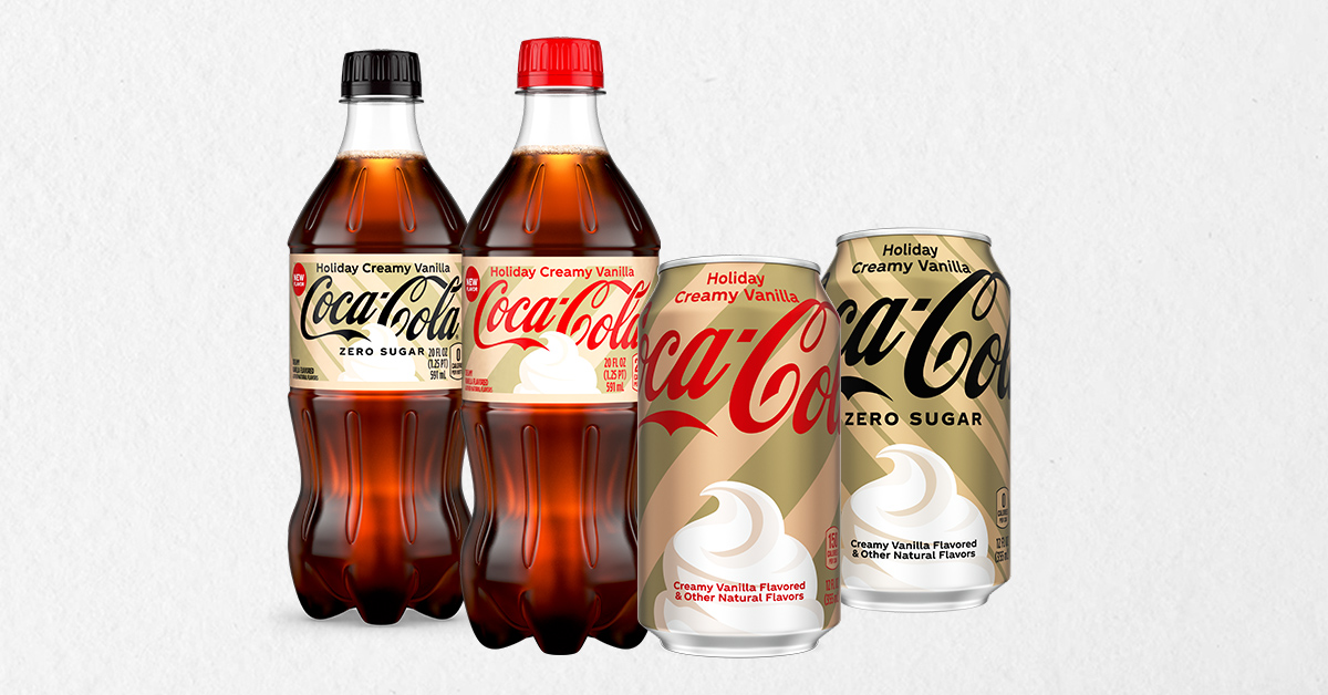 Coke's Holiday Creamy Vanilla LTO