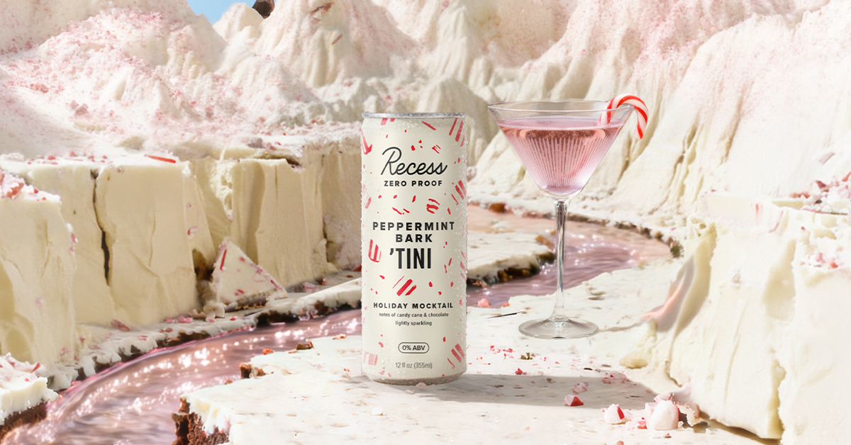 Recess Peppermint Bark Tini