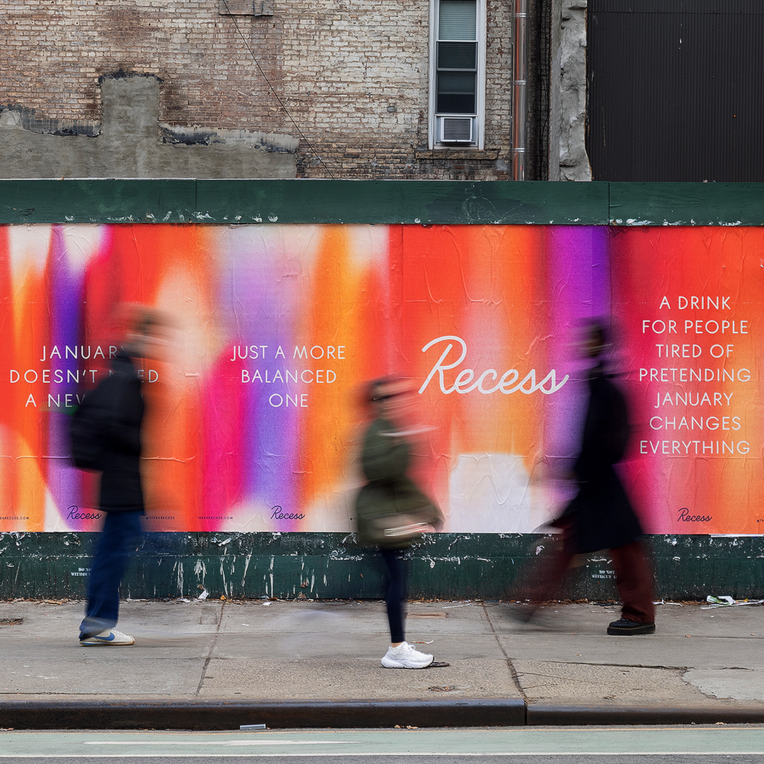 Recess Takes on Dry January Tropes; ‘You Don’t Need A New You’