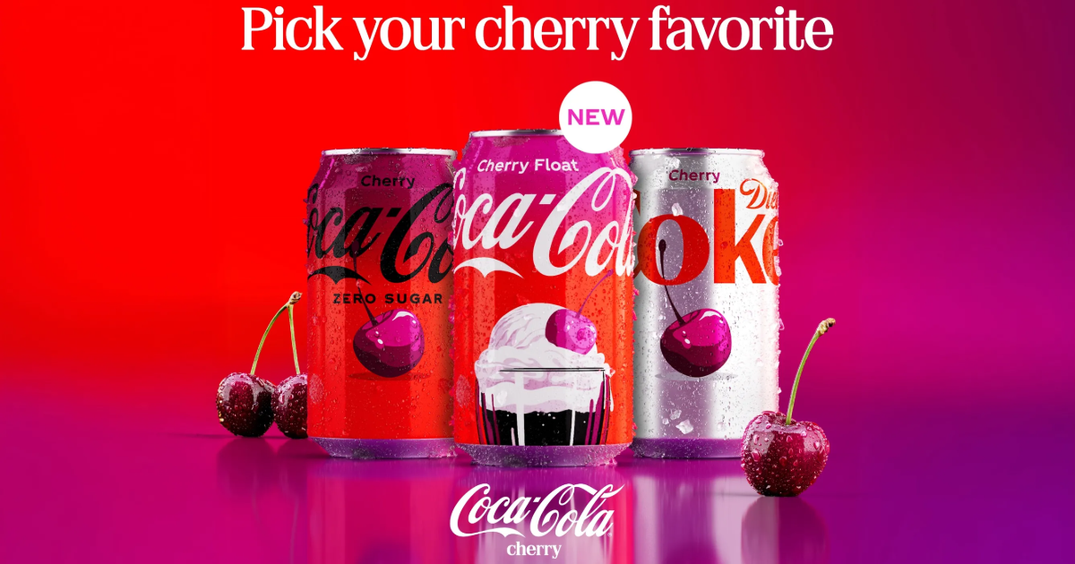 Coke's new Cherry flavors