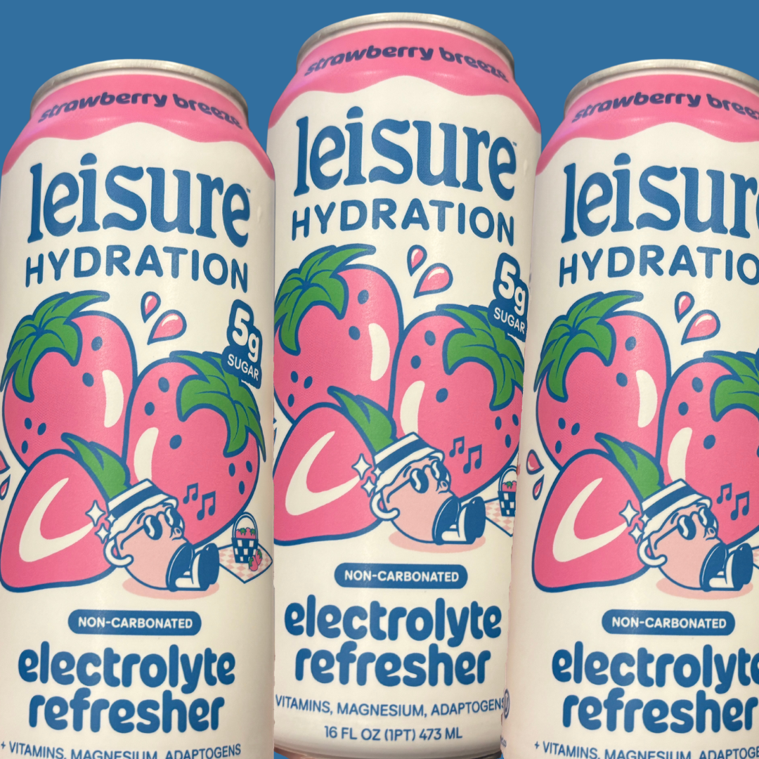 Leisure Hydration Debuts Flavor-Forward Packaging Refresh Targeting Gen Z