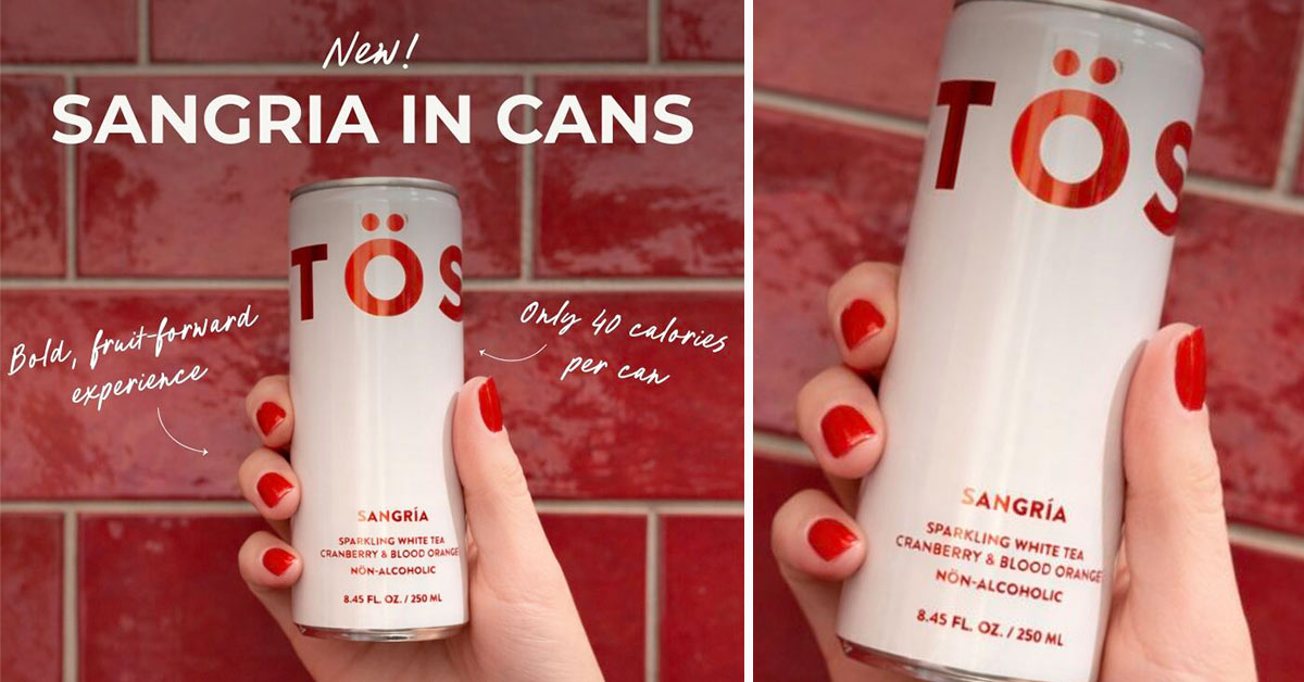 TOST sangria cans