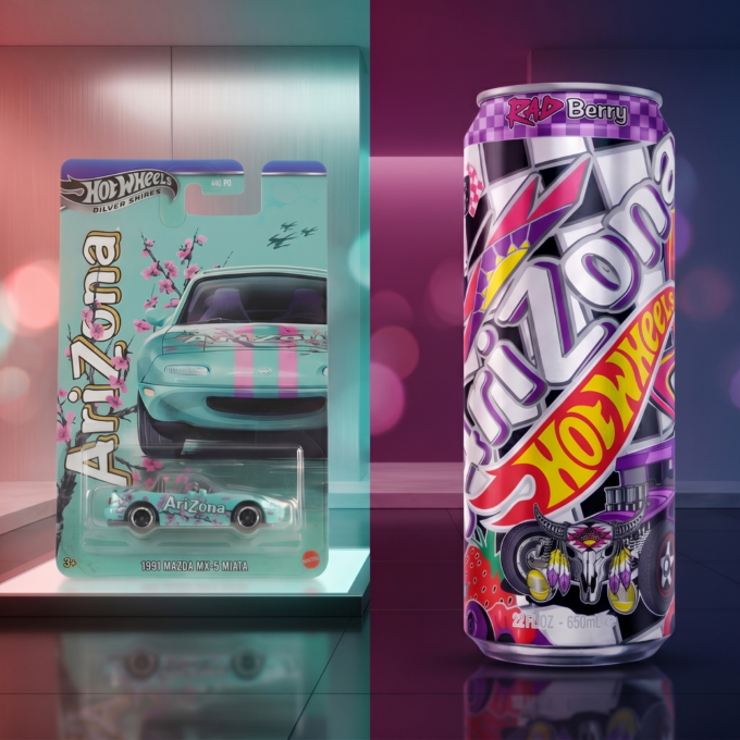 AriZona, Mattel Partnership Taps Into Collectible Culture