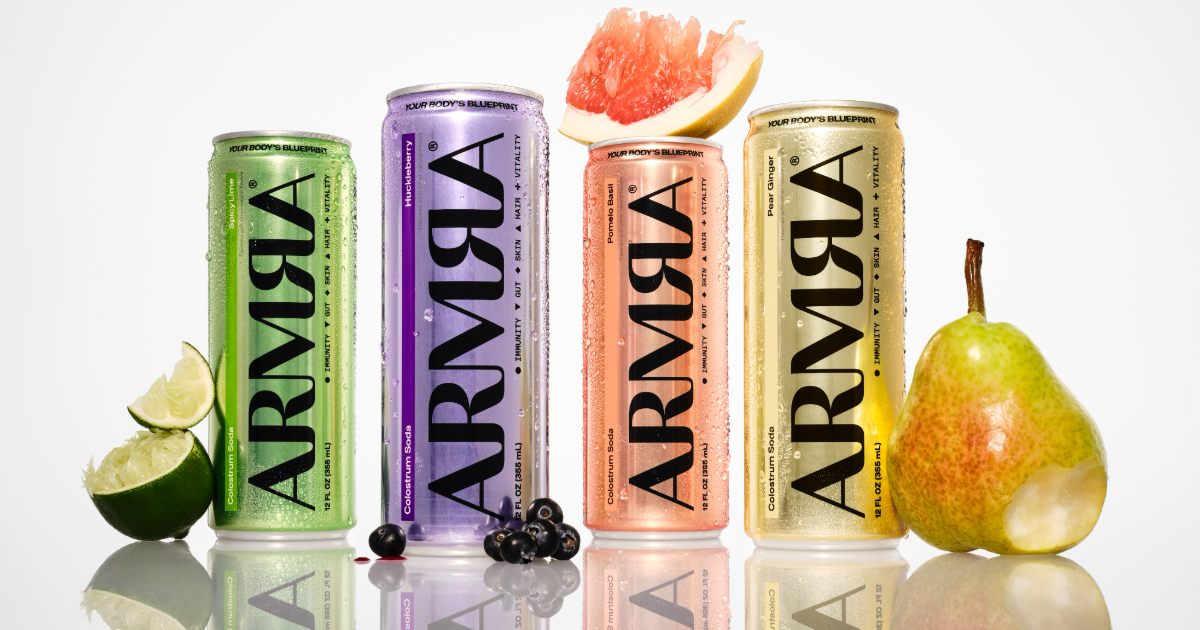 [Exclusive] ARMRA Introduces Colostrum Soda to Bridge Wellness, Beauty and Beverage Aisles