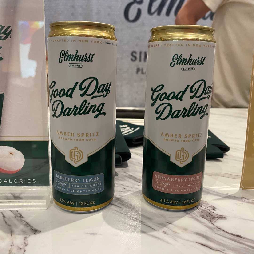 Elmhurst Enters Alcohol with Oat-Based Spritz Good Day, Darling