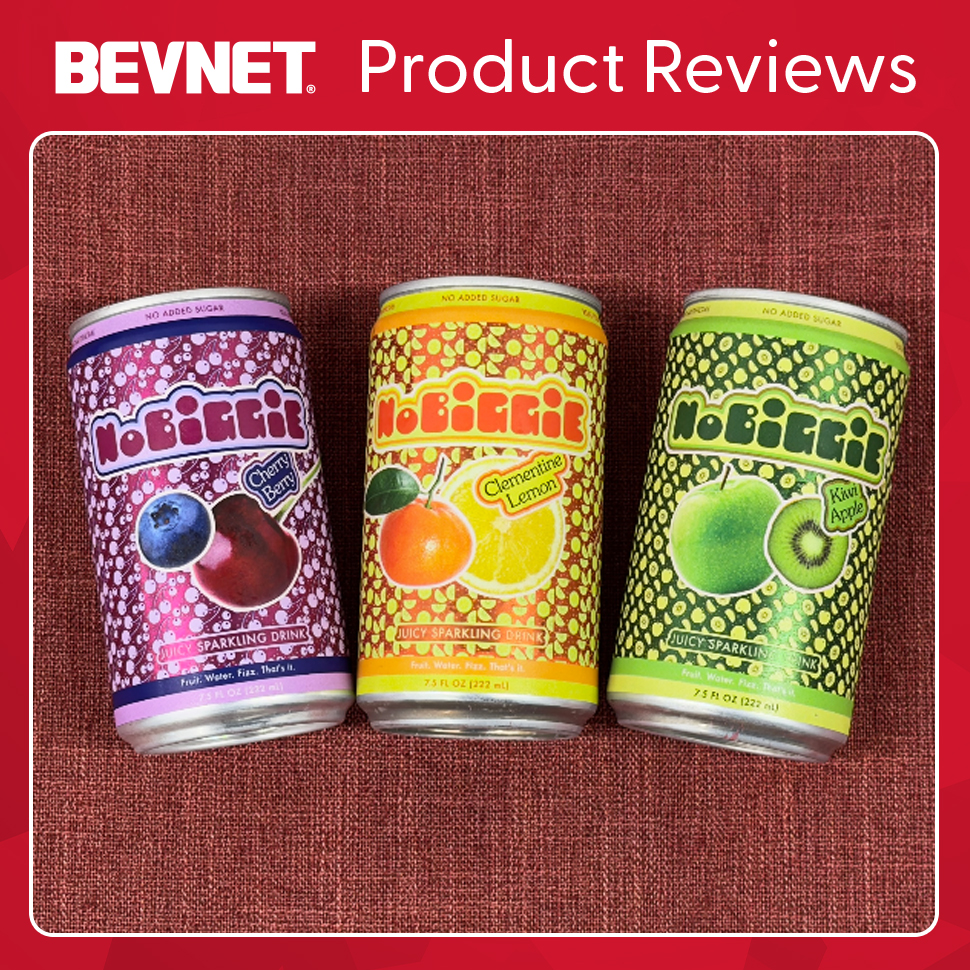 Review: No Biggie Sparkling Juice Drinks Bring Kid-Friendly Bubbles
