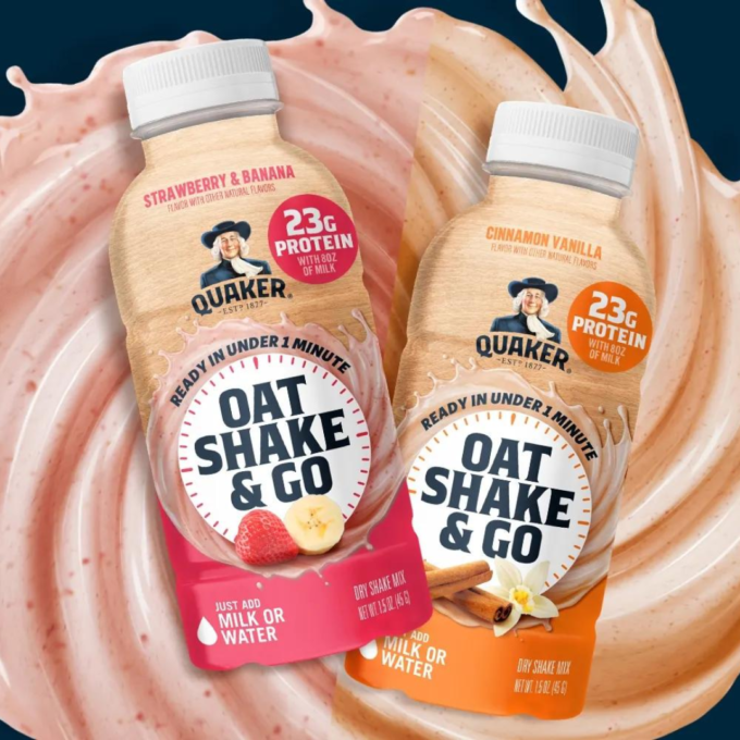 Quaker Returns To Beverages With New Oat Shake & Go