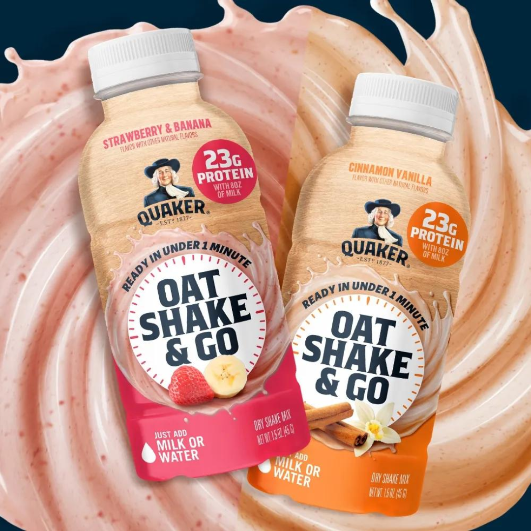 Quaker Returns To Beverages With New Oat Shake & Go