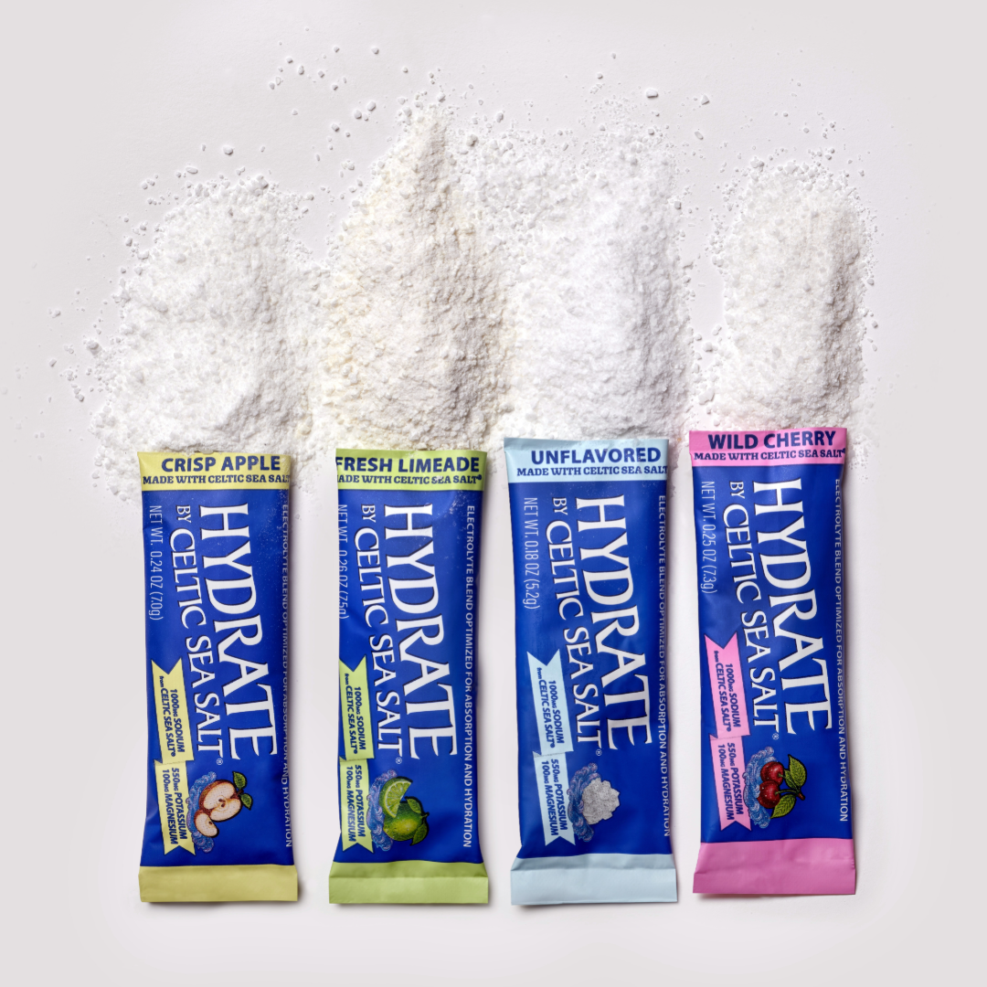 Celtic Sea Salt Turns Its Trace Minerals Into a Hydration Beverage Play