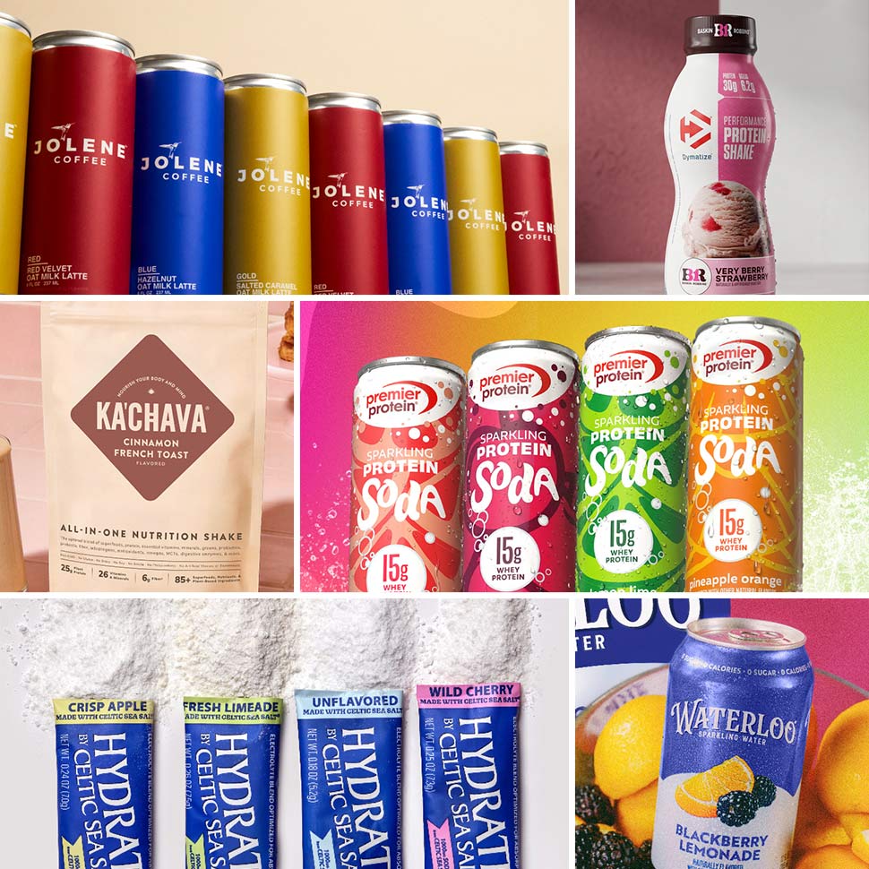 New Beverages: Waterloo Refreshes, More Protein
