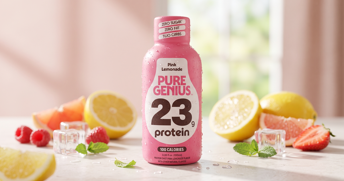 Pure Genius Pink Lemonade