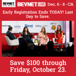 Early Registration for BevNET Live LA Ends TODAY 10/23