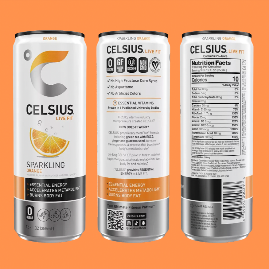 Celsius Faces Class Action Over ‘Burns Body Fat’ Claims