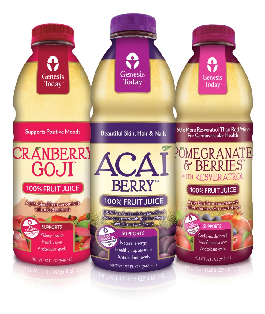 Genesis Today’s NutrientRich and AllNatural Superfruit Juices Hit