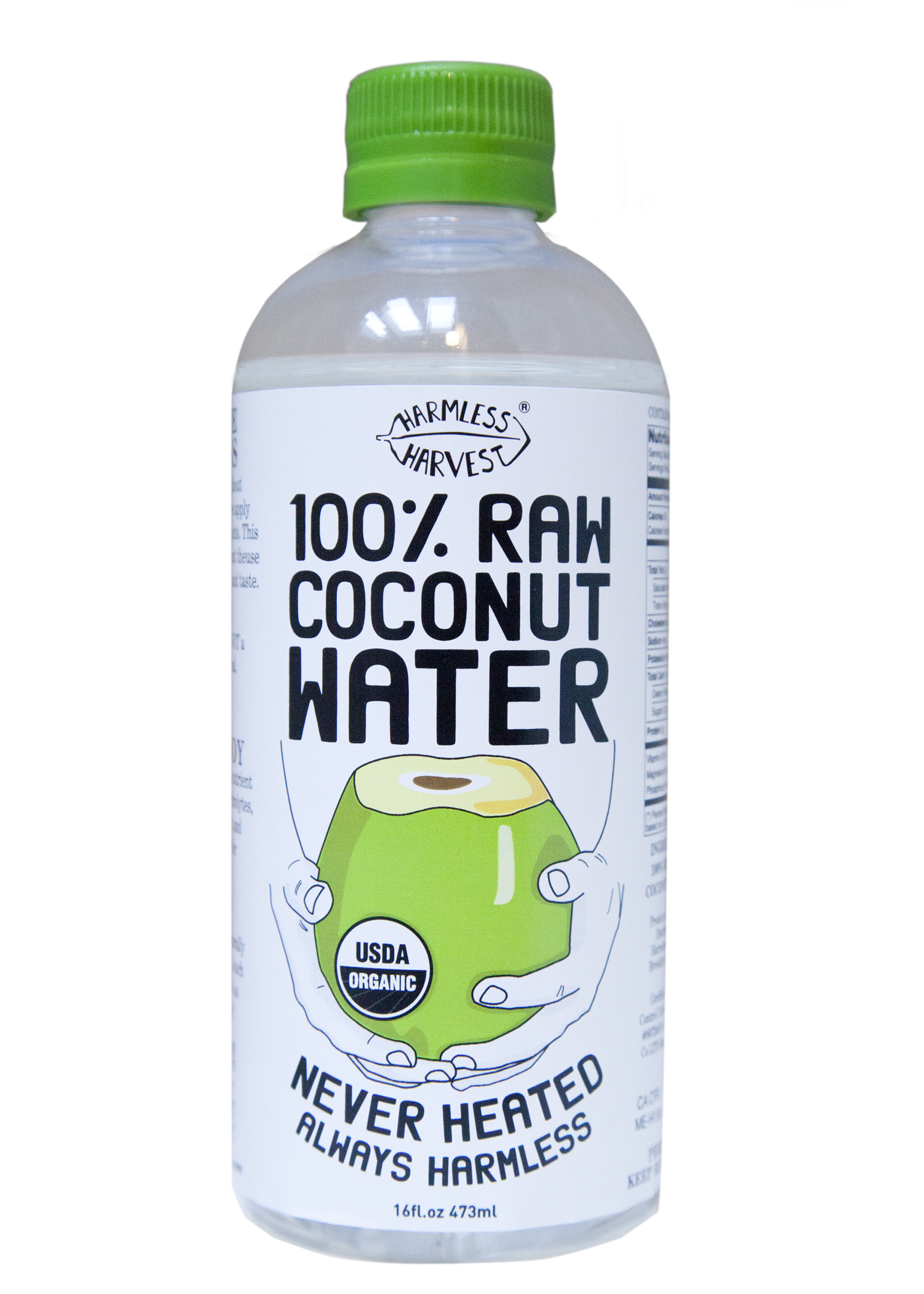 Expo West Debut Harmless Harvest Coconut Water, 16 oz.