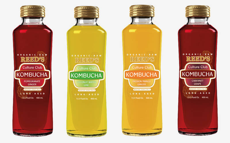 Reed's, Inc. Adds Four Flavors to Kombucha Line