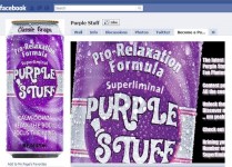 Purple Stuff Thrives on Strength of Facebook “Fans”
